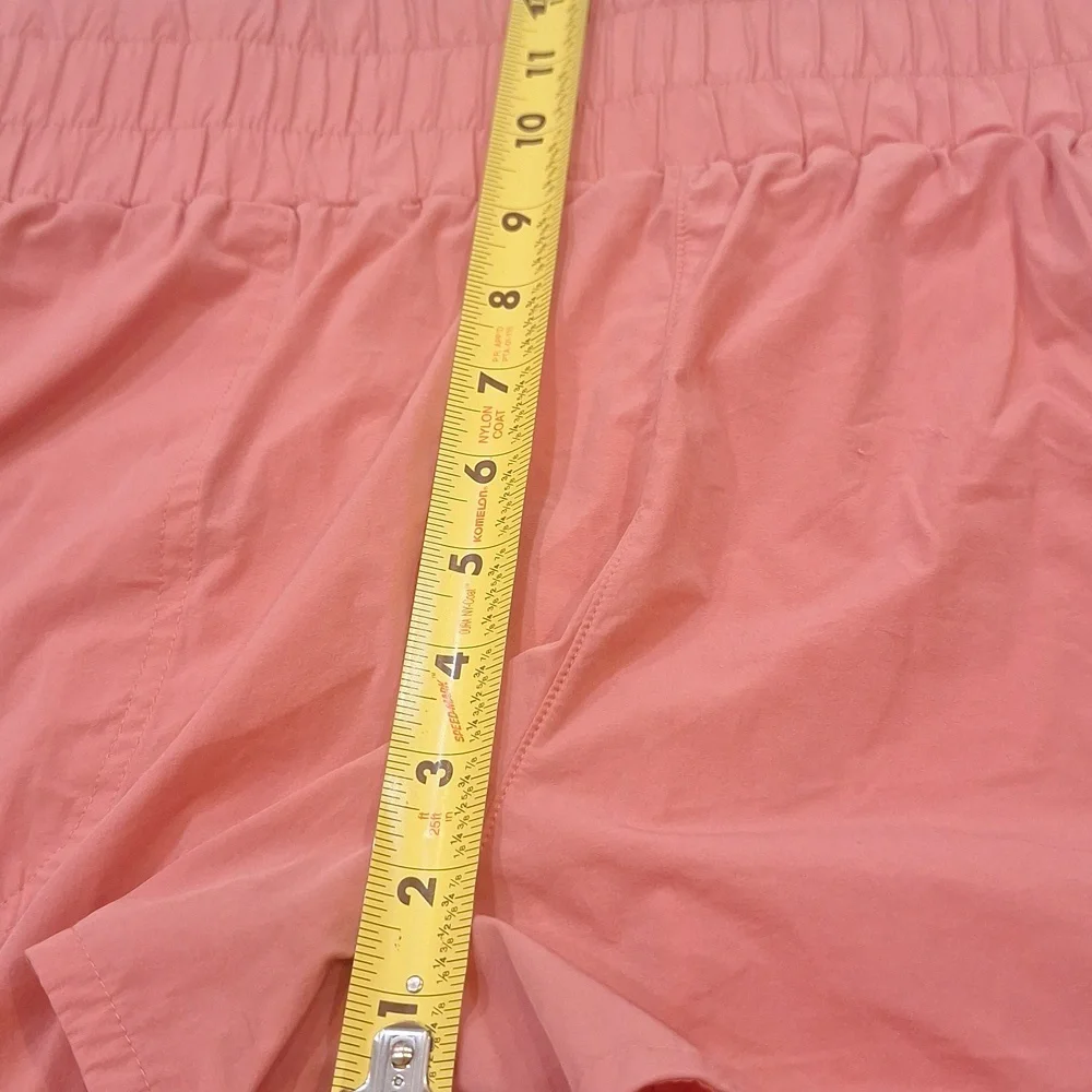 JoyLab Vibrant Coral High Waisted Athletic Shorts Sz XL Inseam 2
